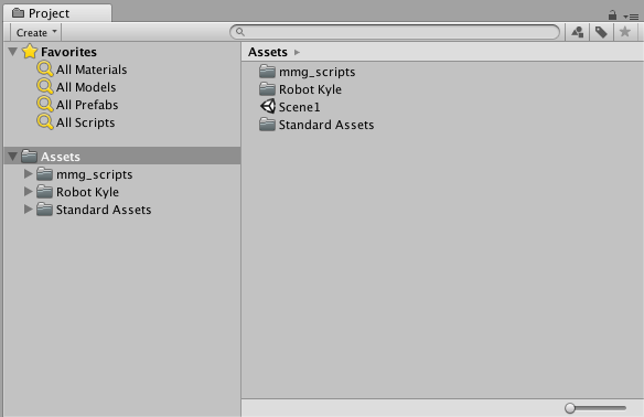 Unity Script Import Dialog